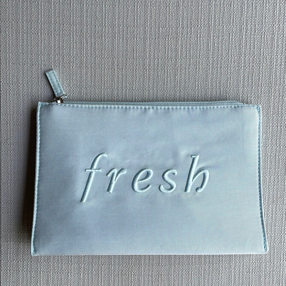 Fresh Sky Blue Cosmetic beauty Pouch